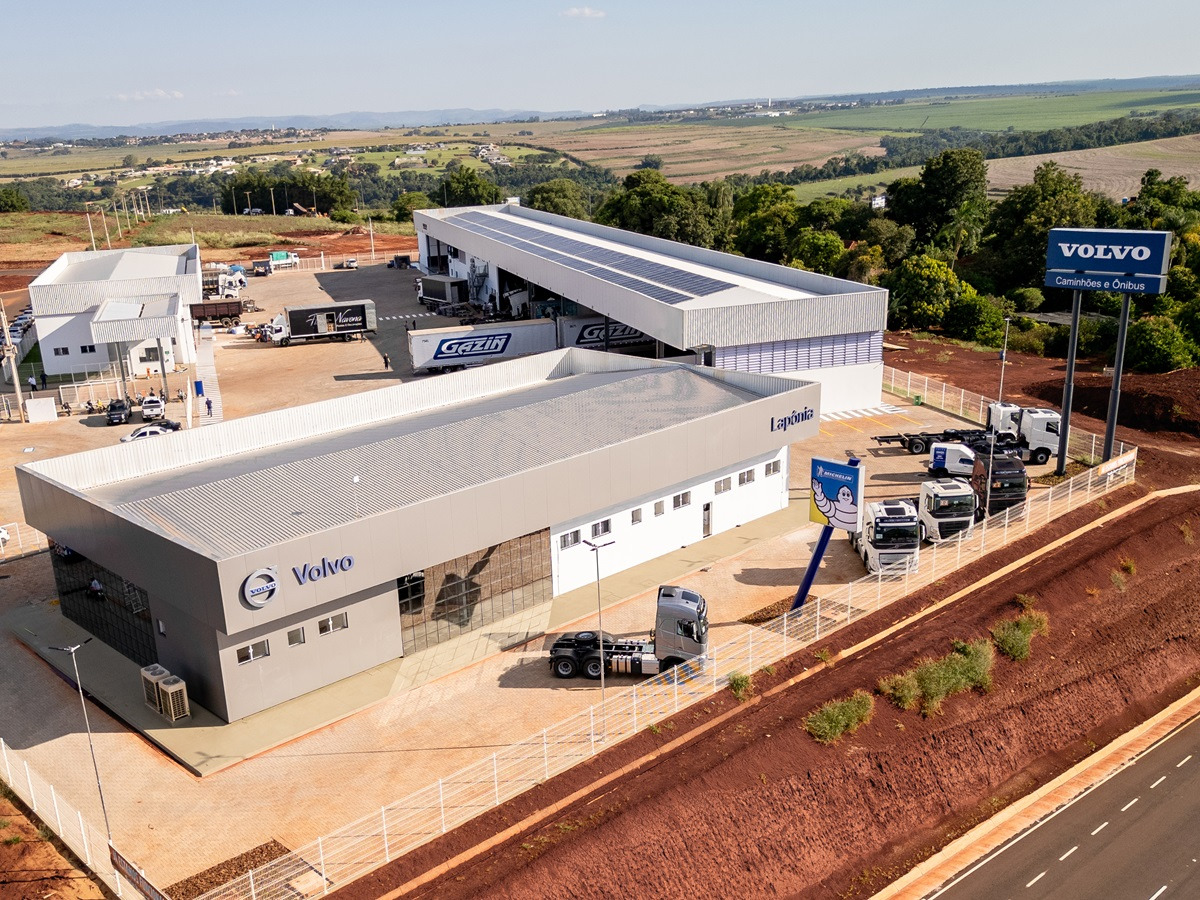 Volvo Caminh Es Abre Concession Ria Em Ourinhos Sp