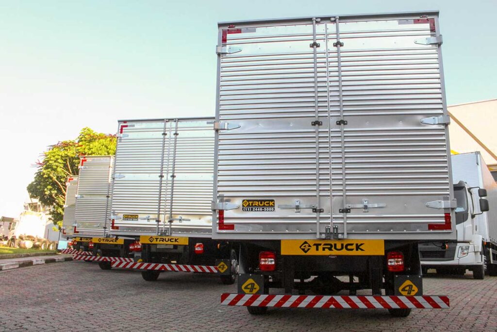 Baú de Alumínio para Caminhão - 4TRUCK