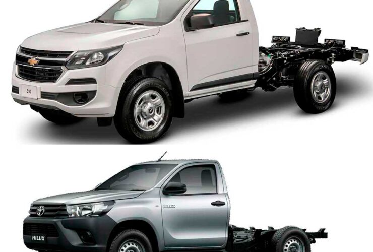 S10 Chassi e Hilux Chassi Cabine