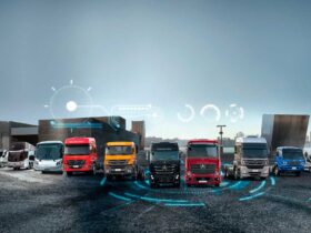 Linha comercial Mercedes-Benz