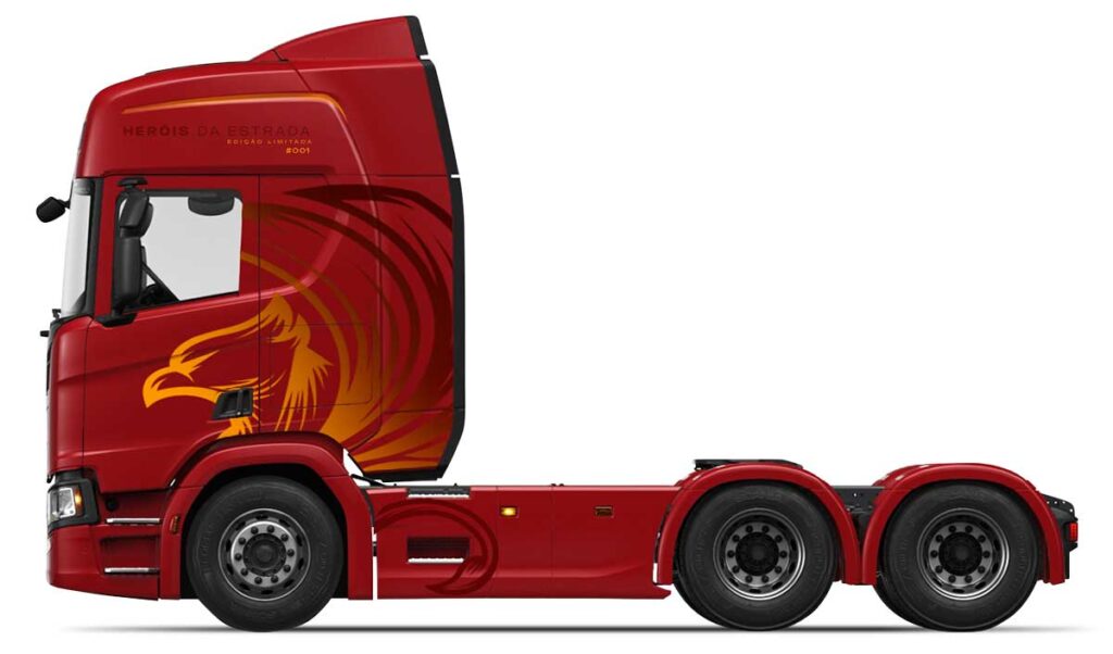 COMO DESENHAR UM CAMINHÃO: Scania R500 