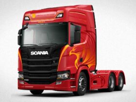 Scania R450 6x2 Heróis da Estrada