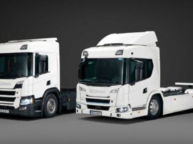Caminhões elétricos e híbridos Scania