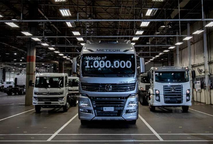 VW Meteor um milhão de caminhões produzidos