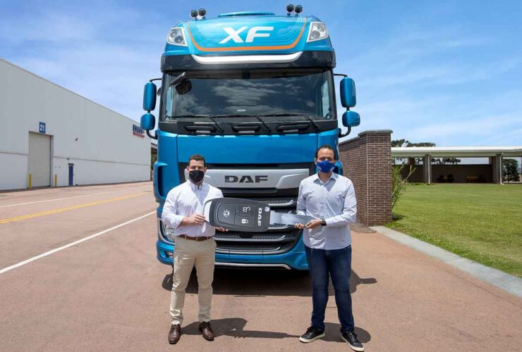 Novo DAF XF Ademir Tranportes