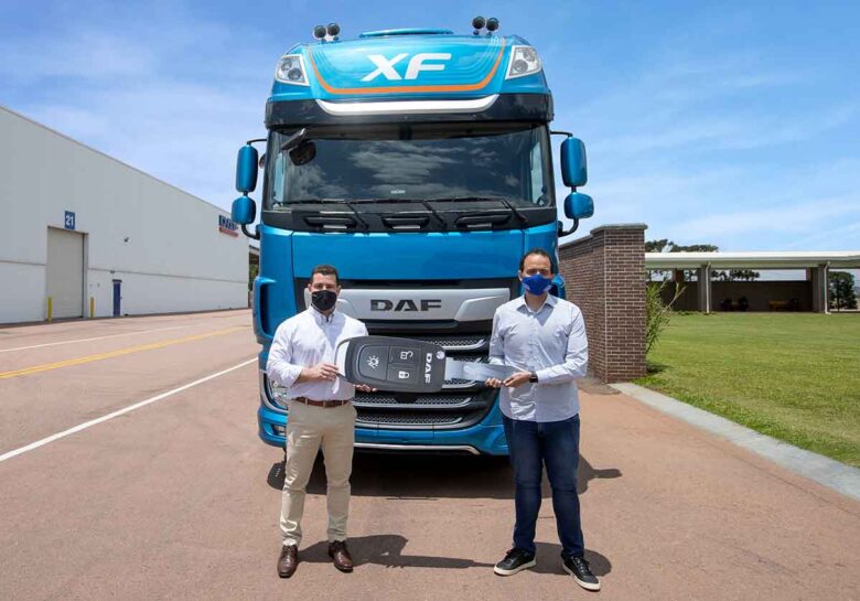 Novo DAF XF Ademir Tranportes