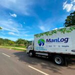 Caminhão elétrico Manlog Transportes