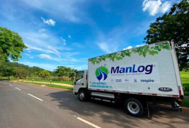 Caminhão elétrico Manlog Transportes