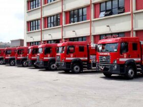 A VWCO celebra a venda de 40 Constellation 17.280 para o Corpo de Bombeiros do estado de São Paulo