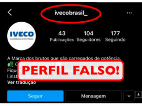 Perfil falso IVECO Instagram