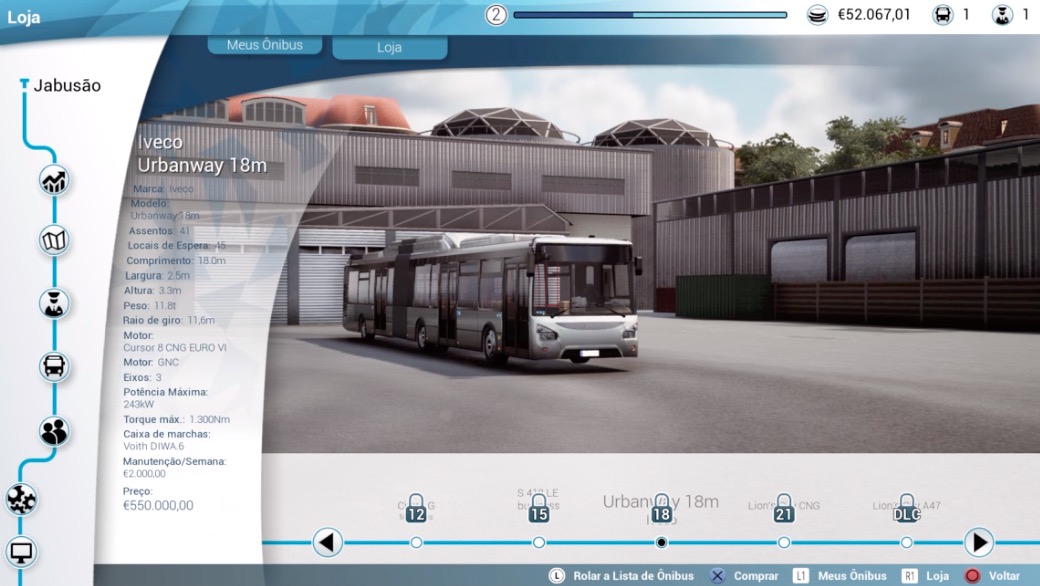 Bus Simulator te coloca no comando de um busão