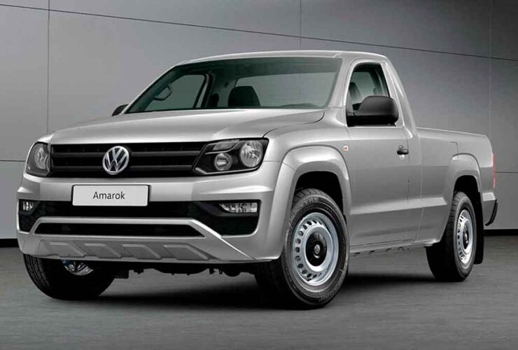 Picape média VW Amarok Cabine simples