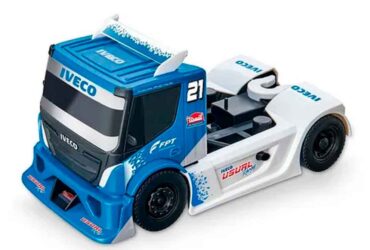 Réplica do caminhão da equipe IVECO Usual Racing que disputa a Copa Truck