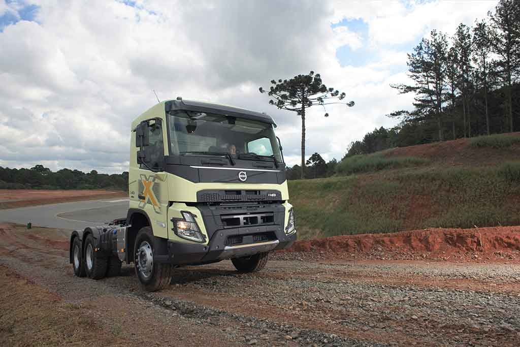 Novo Volvo FMX MAX tem mais capacidade de carga para mineração e