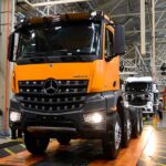 linha de produção Mercedes-Benz Arocs