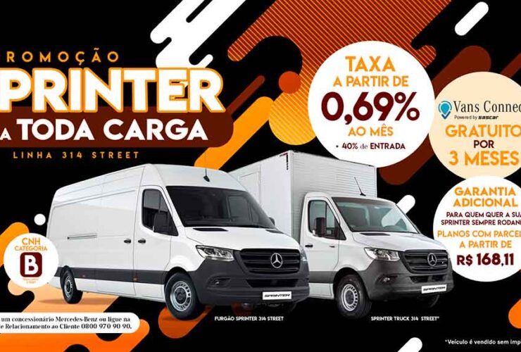 Mercedes-Benz Sprinter ação de vendas