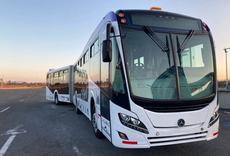 BRT México terá ônibus articulados da Mercedes-Benz