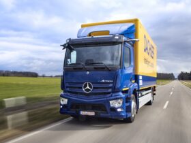 Caminhão elétrico eActros