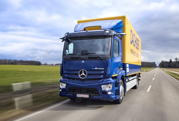 Caminhão elétrico eActros