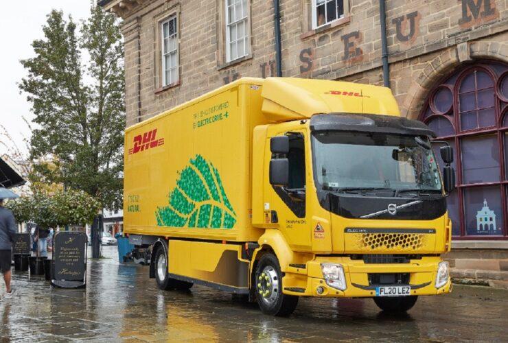 Volvo fornece caminhões elétricos para o Grupo DHL