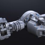 eixo elétrico Meritor 14Xe