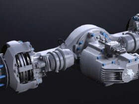 eixo elétrico Meritor 14Xe