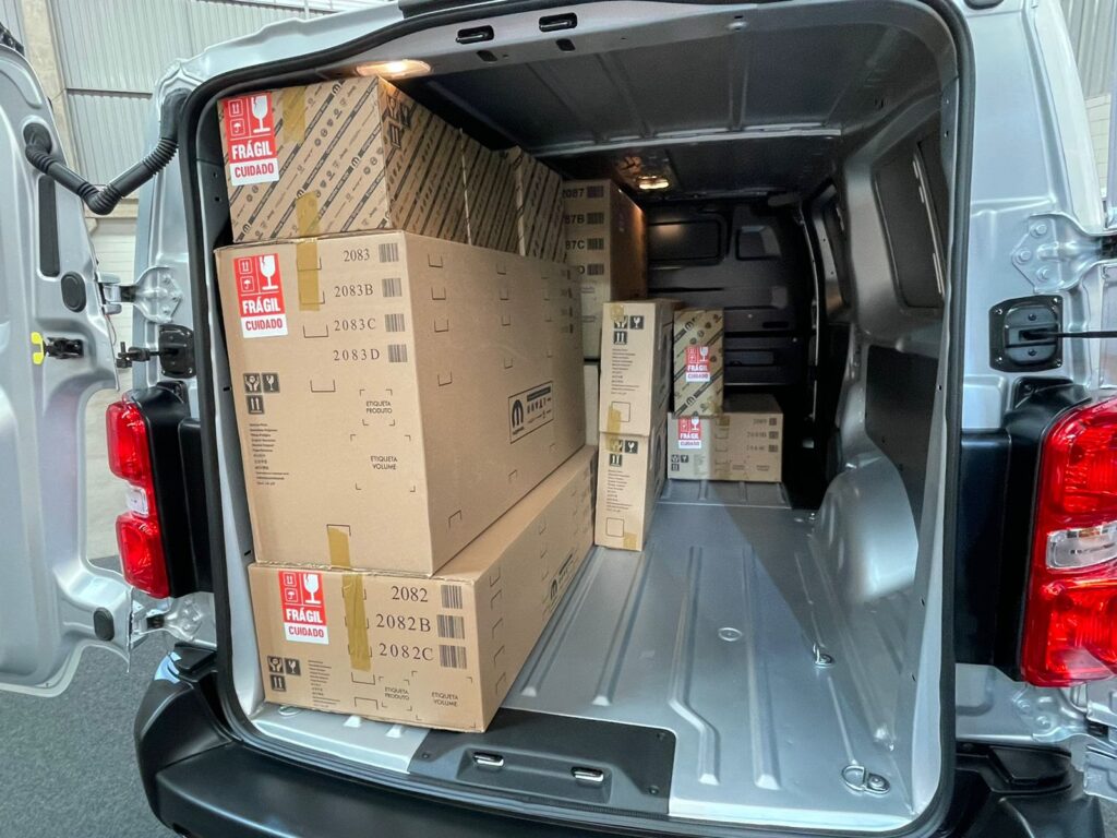 Baú do Fiat Scudo Cargo 2023