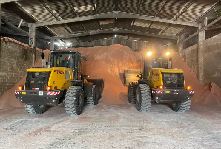 Máquinas para construção da New Holland Construction