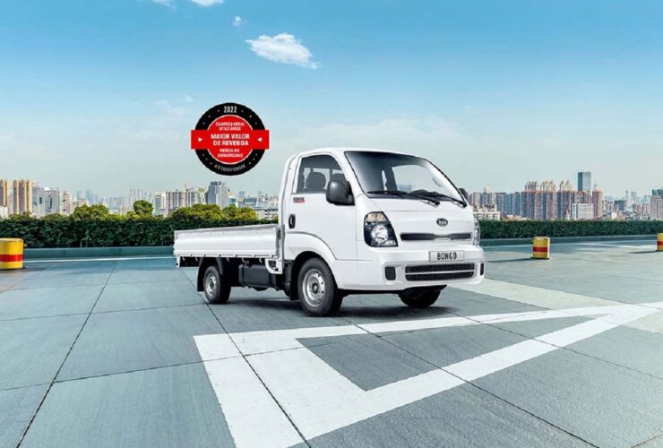 Kia recebe prêmio maior valor de revenda com o Bongo