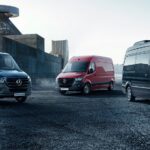 Linha Mercedes-Benz Sprinter composta por Truck, Furgão e Van