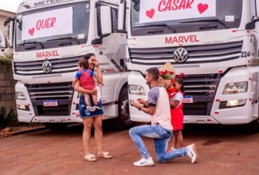 pedido de casamento Marvel