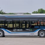 ônibus elétrico da TEVX Higer