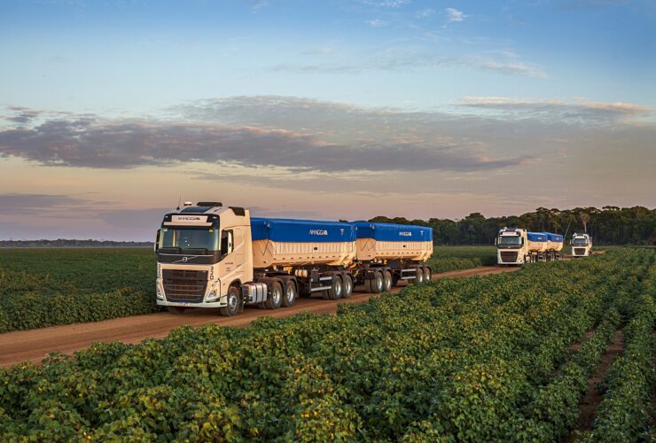 AMAGGI adquire 440 caminhões Volvo para o transporte de produtos agrícolas para exportação