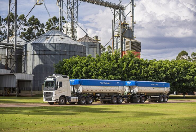 AMAGGI adquire 440 caminhões Volvo para o transporte de produtos agrícolas para exportação