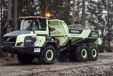 Volvo CE HX04 é caminhão articulado movido a hidrogênio