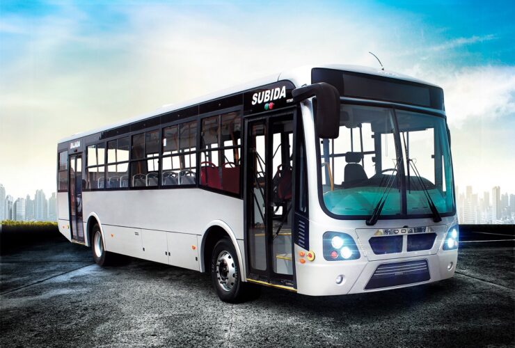 Ônibus equipado com motor FPT Cursor 13 CNG