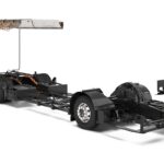 Chassi para ônibus elétrico Volvo BZL