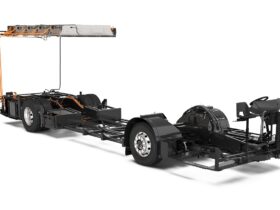 Chassi para ônibus elétrico Volvo BZL