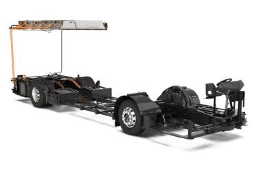 Chassi para ônibus elétrico Volvo BZL