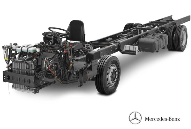 Exportações chassis de Ônibus Mercedes-Benz para a África do Sul