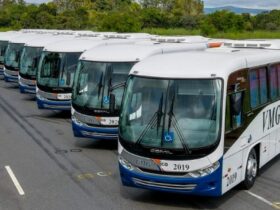 Frota de ônibus IVECO BUS da Viação Minas Gerais