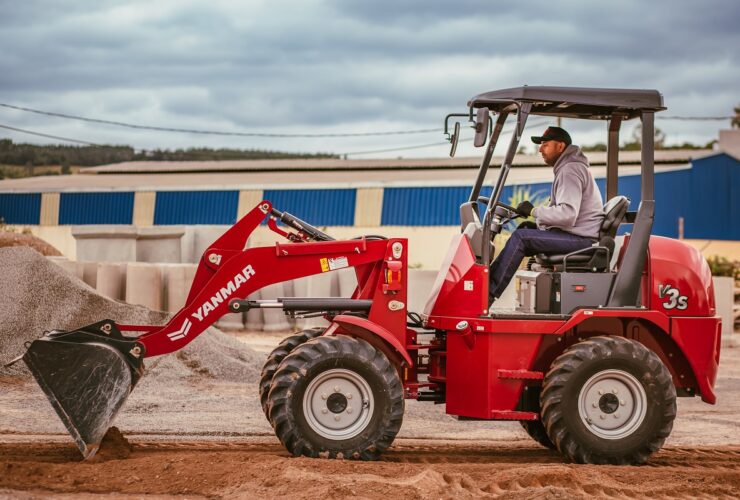 Minipá carregadeira YANMAR V3