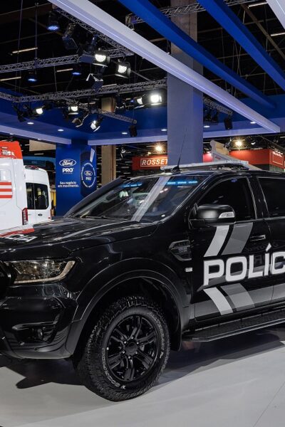 Ford Ranger preparada para atuar nas forças policiais