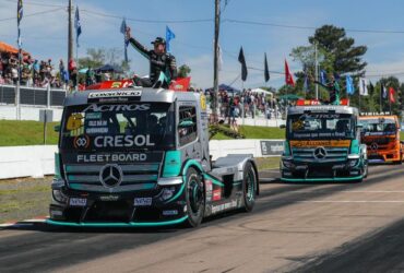 Dois pilotos da equipe ASG Motorsport estão na disputa pelo título da Copa Truck 2022 pilotando carminhões Mercedes-Benz Actros