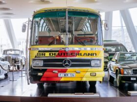 Ônibus da Mercedes para a Copa de 74 tinha torneira com cerveja gelada para seleções