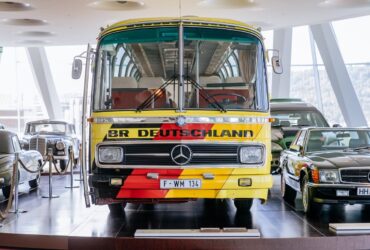 Ônibus da Mercedes para a Copa de 74 tinha torneira com cerveja gelada para seleções