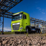 Caminhões DAF XF e CF recebem a cor Apple Green