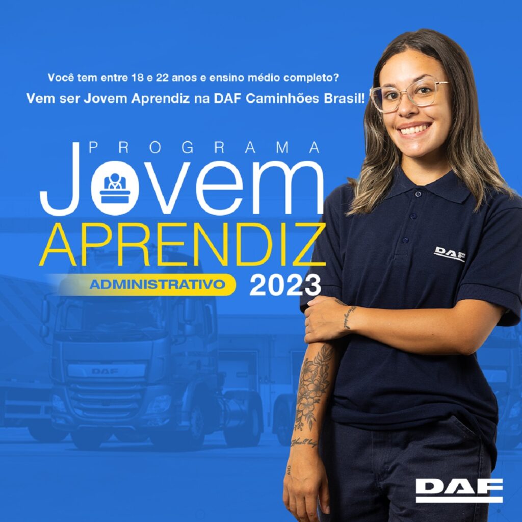 DAF Abre Vagas Para O Programa Jovem Aprendiz 2023