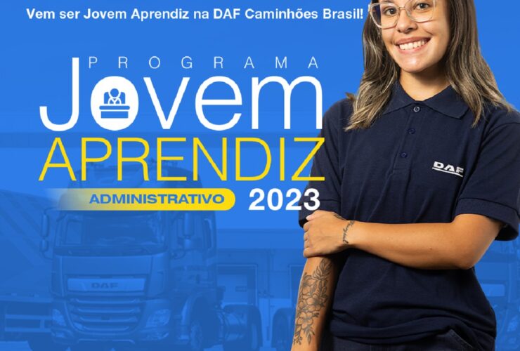 DAF Caminhões abre vagas para o Programa Jovem Aprendiz 2023