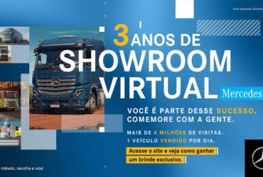 Showroom Virtual da Mercedes-Benz celebra 1.000 veículos vendidos